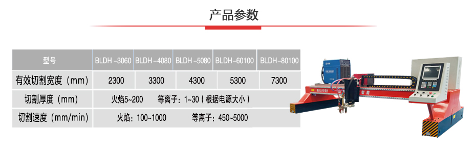 布洛爾龍門等離子數控切割機